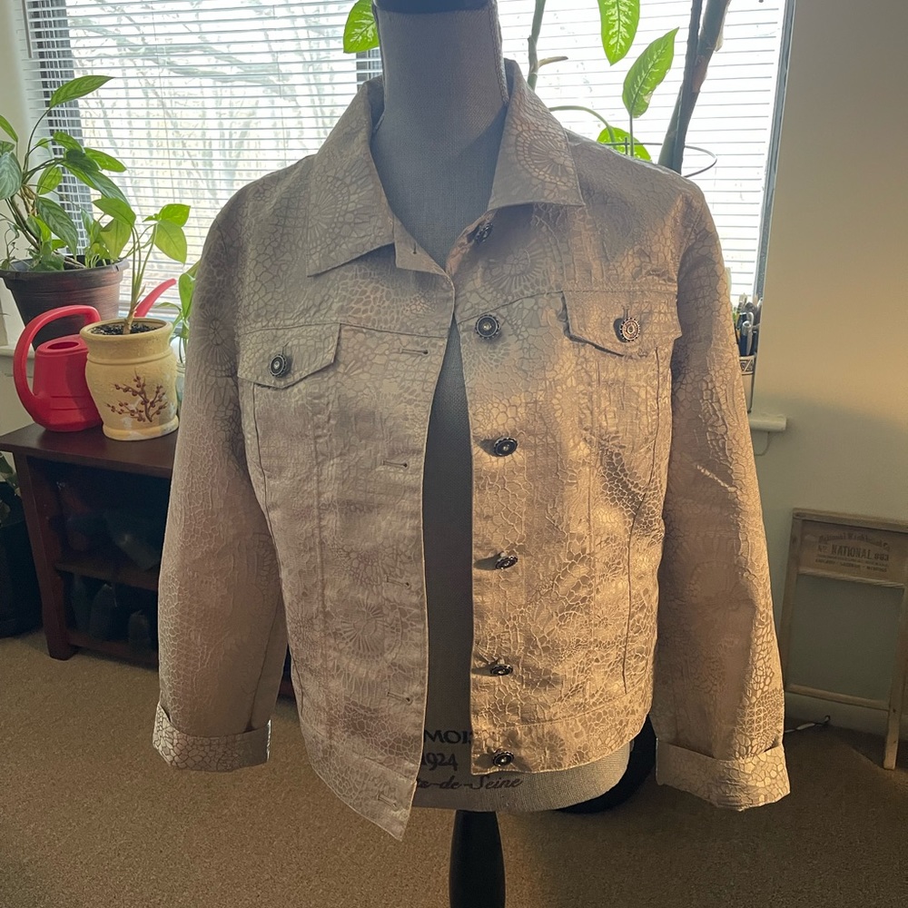 Women’s CHICO’S jacket - Crème